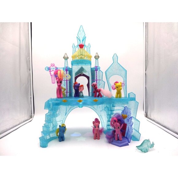 My Little Pony Explore Equestria Crystal Empire Castle Playset with Figures - Picture 1 of 16